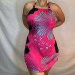 FLORAL PINK TEMPTATION, MAGENTA & BLACK